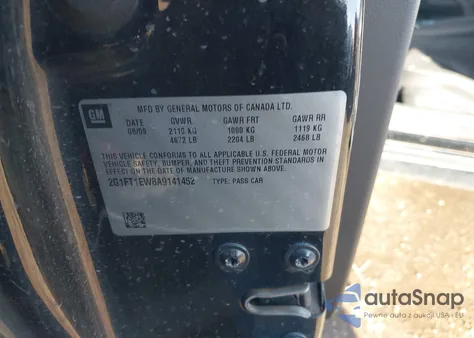 2010 Chevrolet Camaro 2Ss from USA, damaged, VIN 2G1FT1EW8A9141452